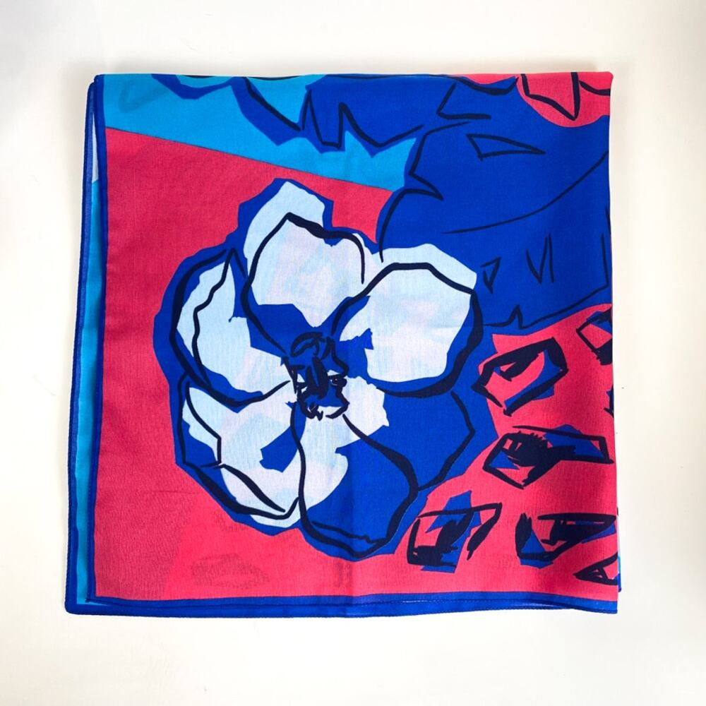 Vintage Jumbo Square Scarf